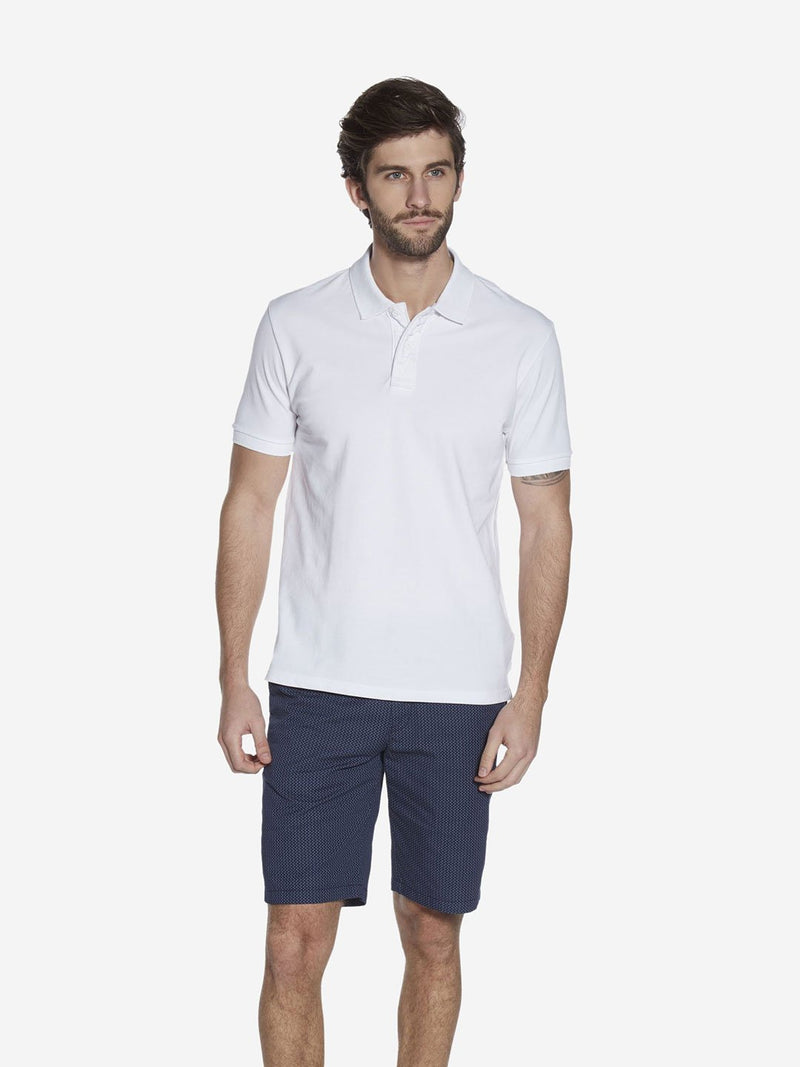 Westsport White Slim Fit Polo T-Shirt