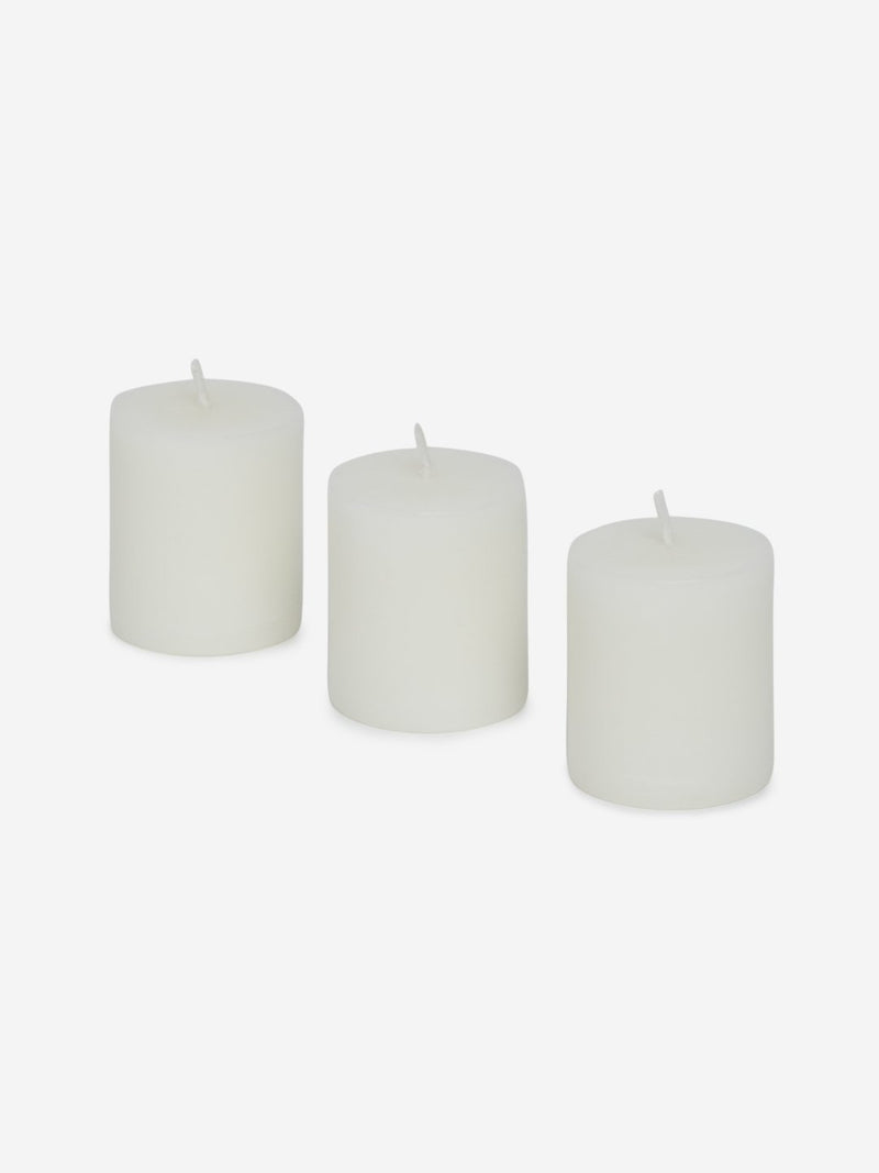 Westside Home White Votive Candles Set of Six