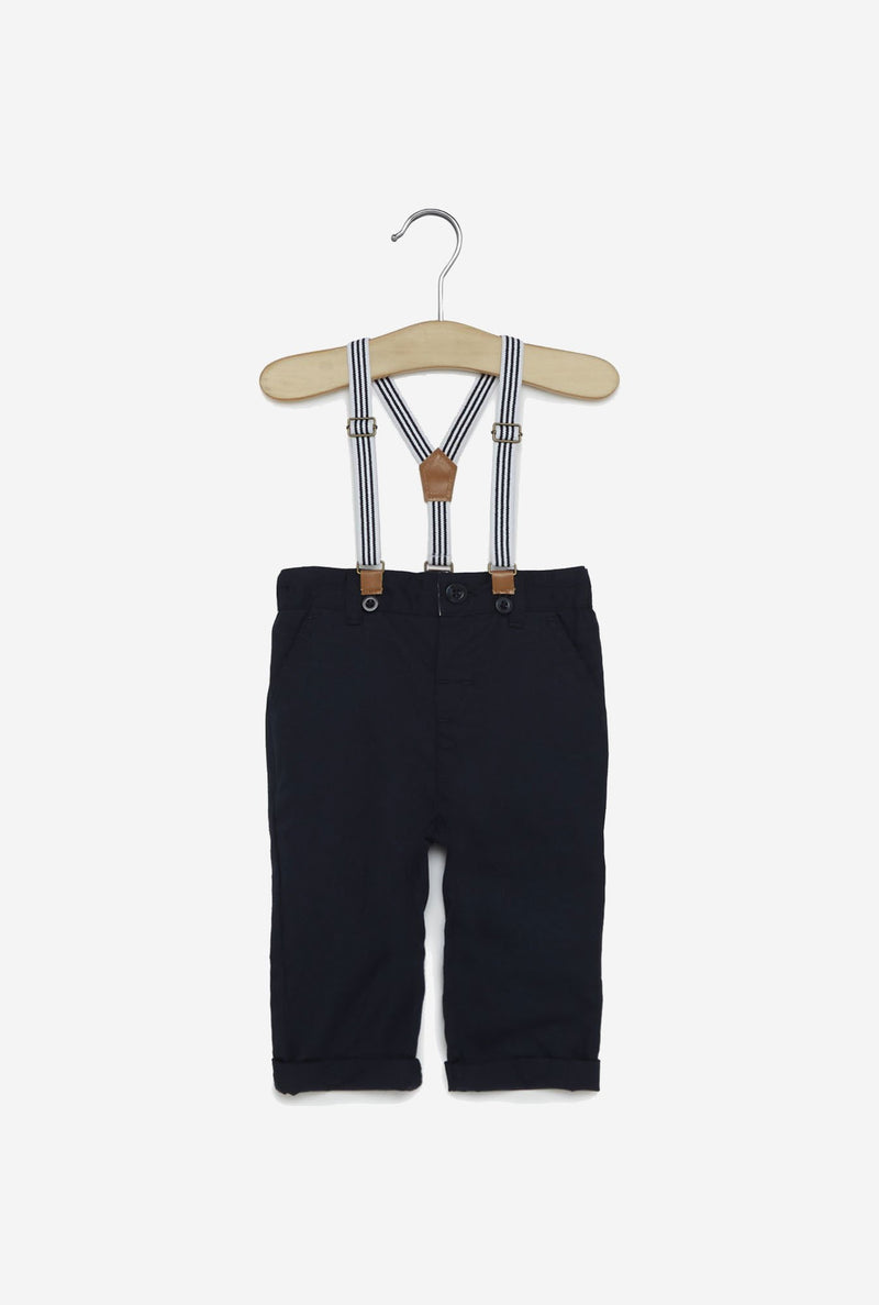 Baby HOP Navy Newton Pure Cotton Pants