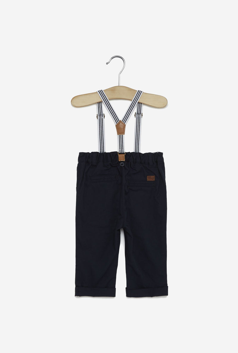 Baby HOP Navy Newton Pure Cotton Pants