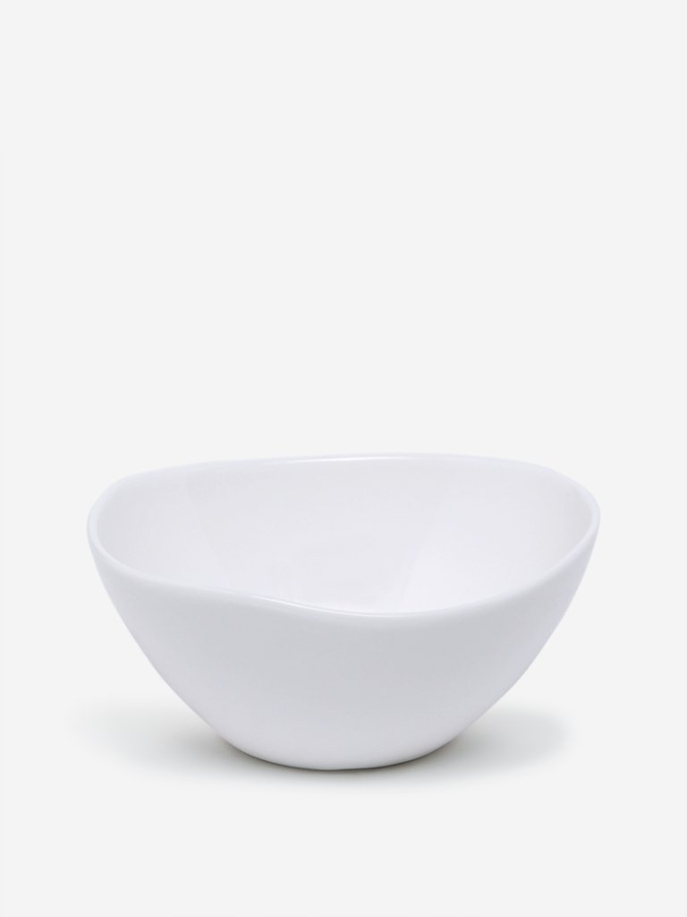 Westside Home White Large Bowl