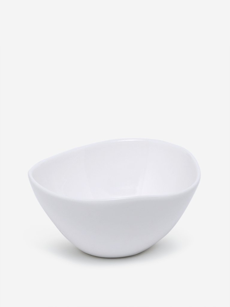 Westside Home White Large Bowl