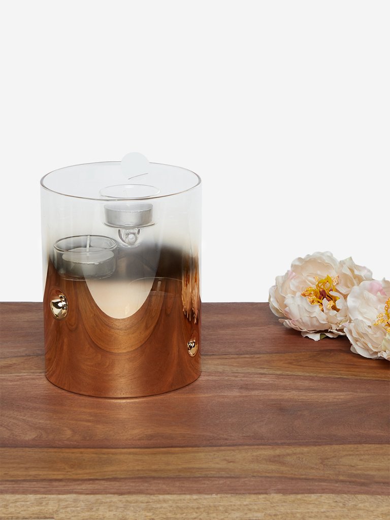 Westside Home Multiple Gold Tealight Candle Holder