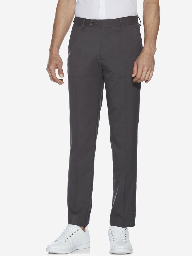 WES Grey Slim Fit Trousers