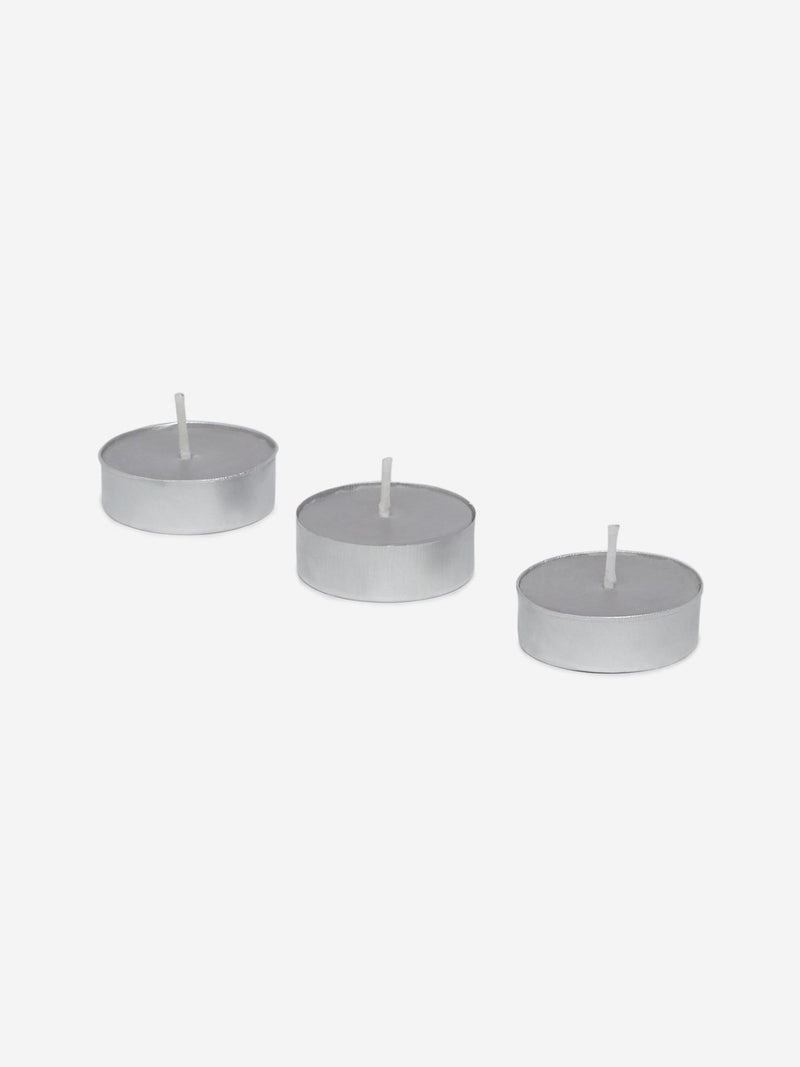 Westside Home Grey Tea-Light Candles Set of Forty
