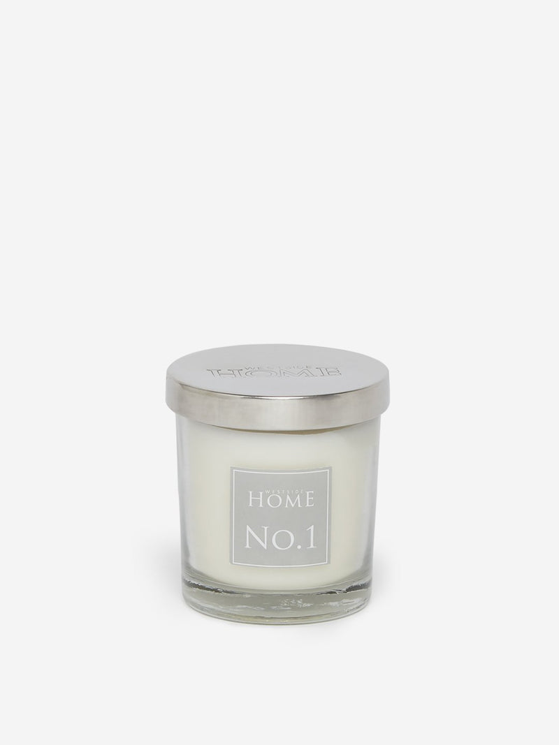 Westside Home White No.1 Short Scented Candle