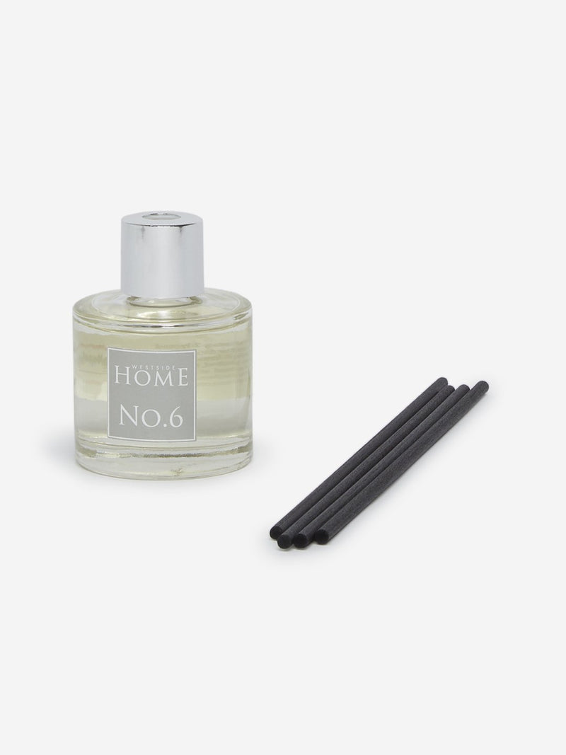 Westside Home Clear No.6 Fragrance Diffuser With Four Reed Sticks