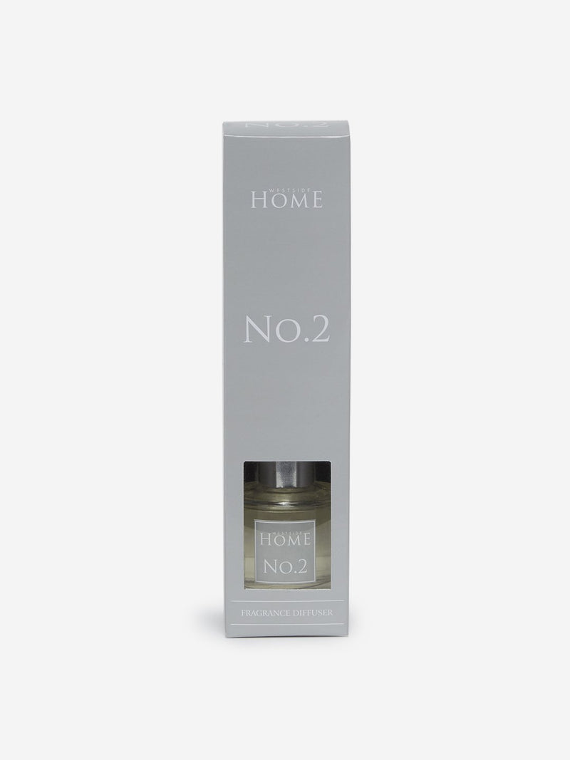 Westside Home Clear No.2 Fragrance Diffuser With Four Reed Sticks