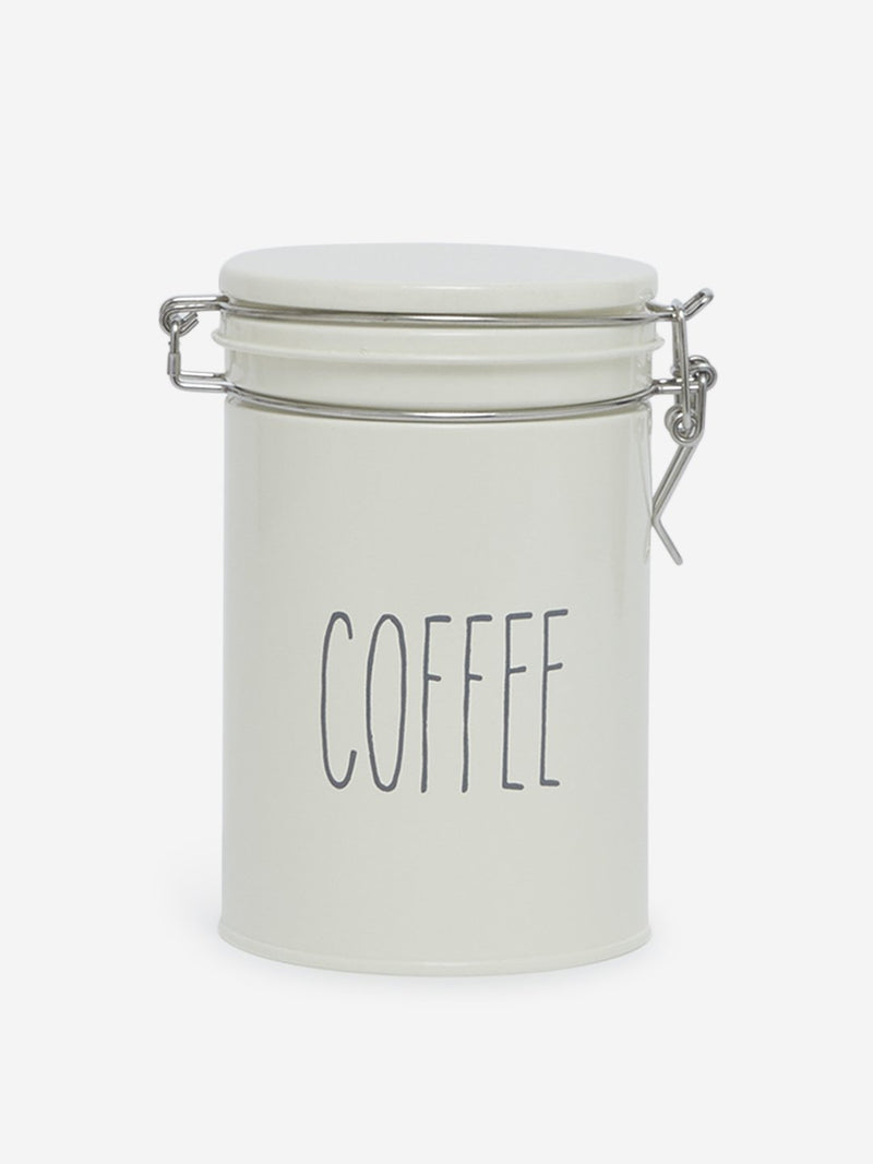 Westside Home Off-White Coffee Canister