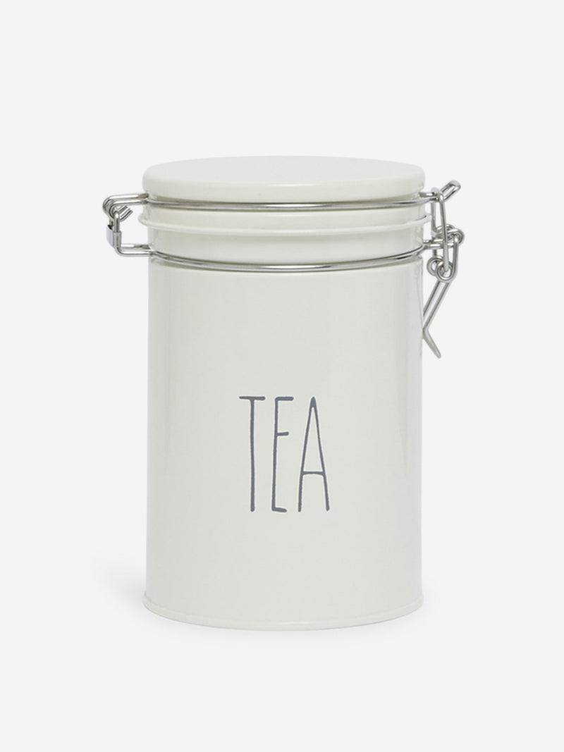 Westside Home Off-White Tea Canister