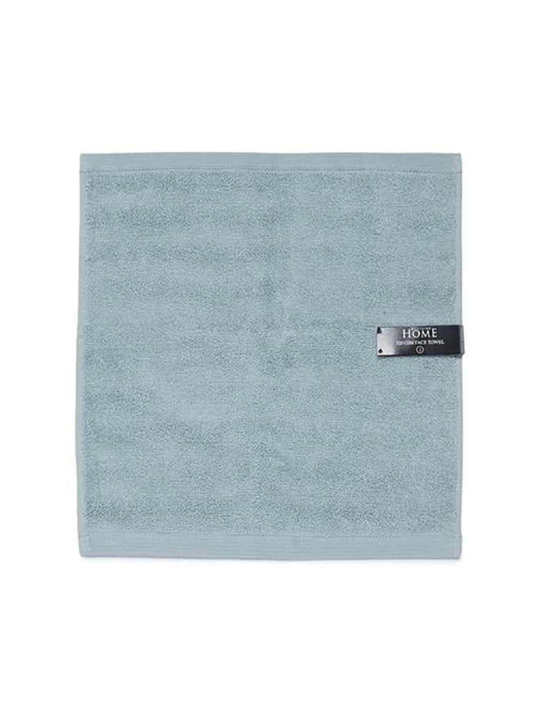Westside Home Aqua 520 GSM Face Towel Set Of Two