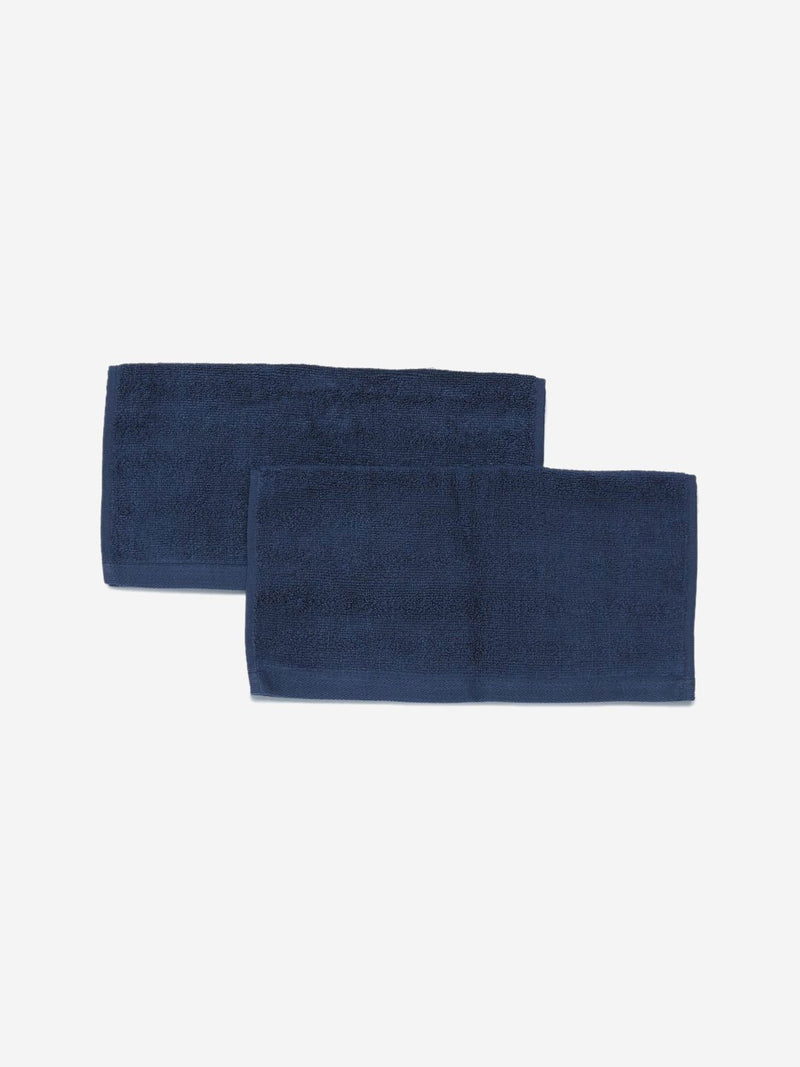 Westside Home Navy 520 GSM Face Towel Set Of Two