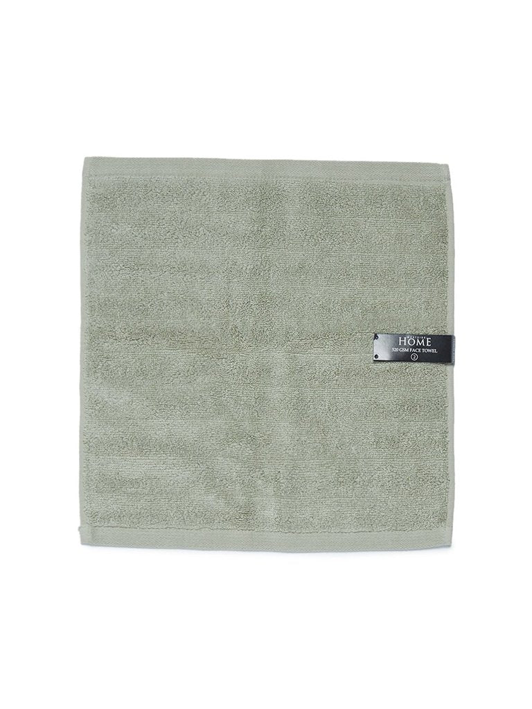 Westside Home Mint 520 GSM Face Towel Set Of Two