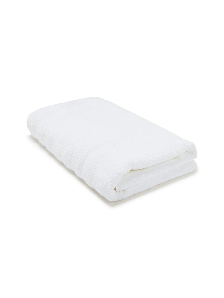Westside Home White 520 GSM Large Bath Towel
