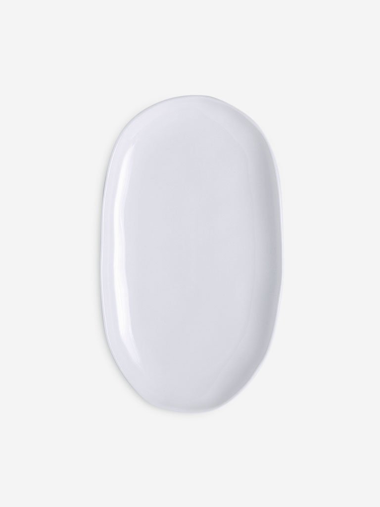 Westside Home White Small Platter