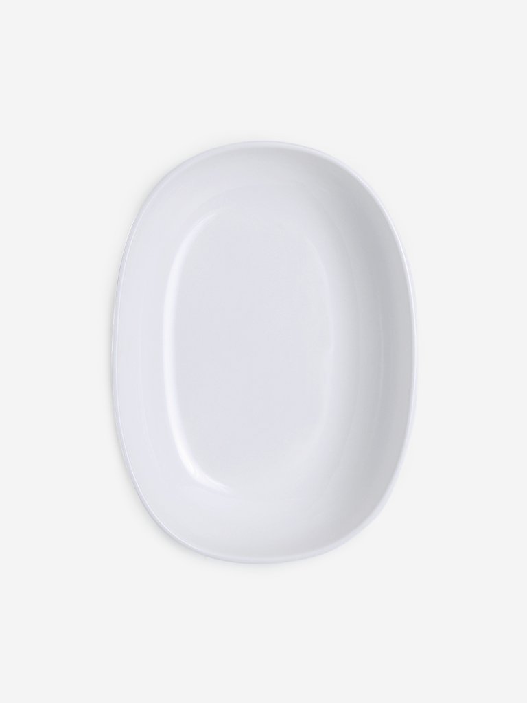 Westside Home White Porcelain Platter