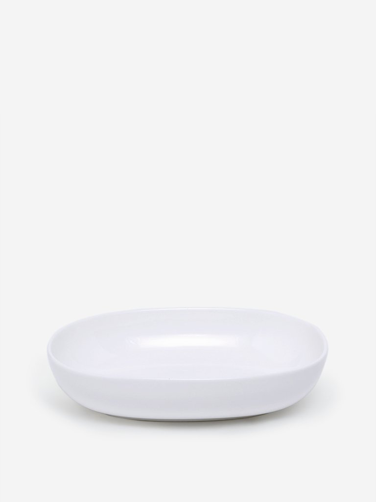 Westside Home White Porcelain Platter