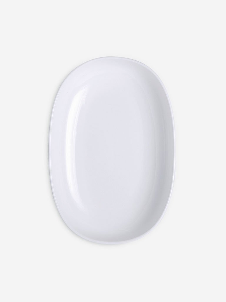 Westside Home White Rectangular Platter