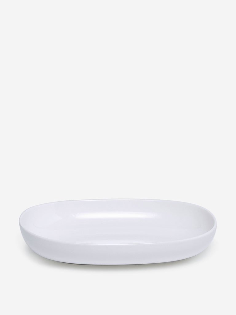 Westside Home White Rectangular Platter