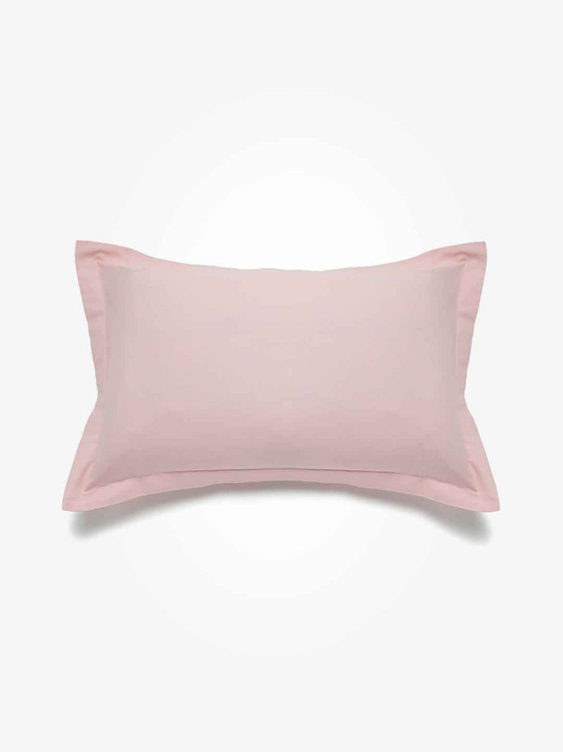 Westside Home Light Pink 144 Thread Count Set of Two Pillowcases