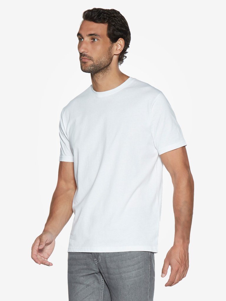 Westsport White Crewneck T-Shirt