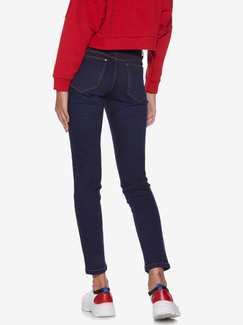 Nuon Dark Blue Stretch Cotton Jeans