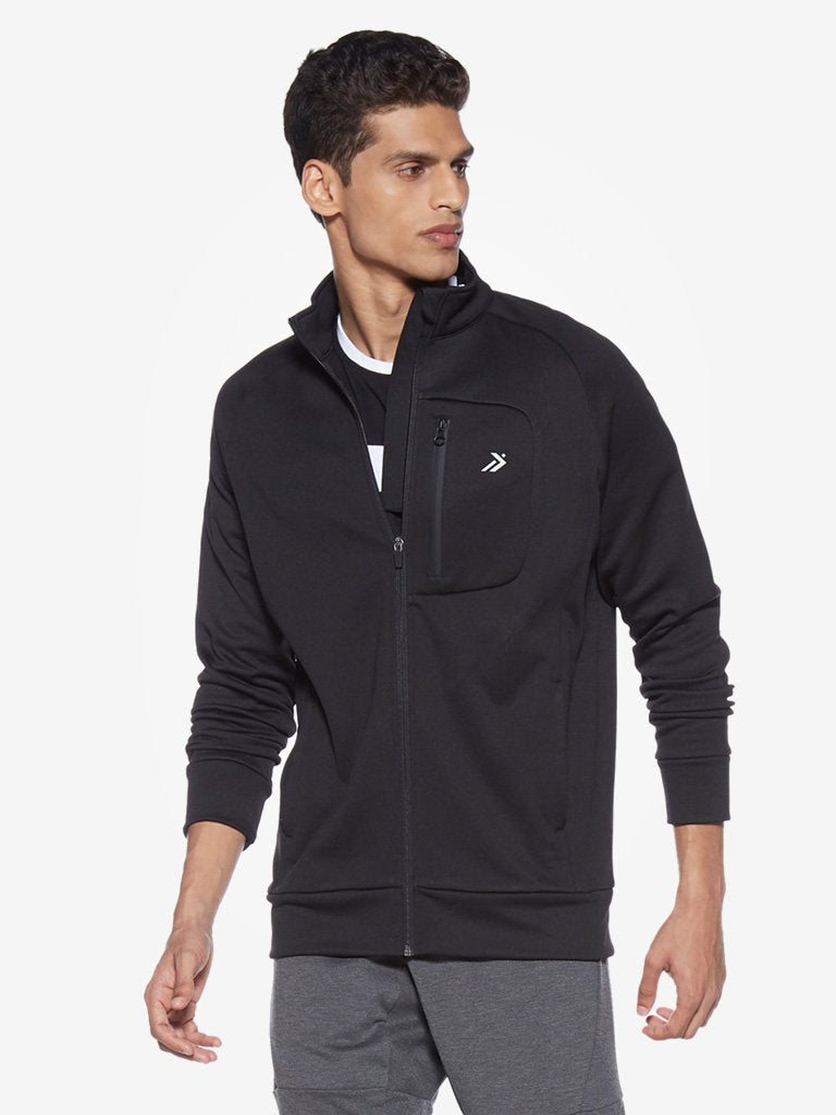 Studiofit Black Slim Fit Jacket