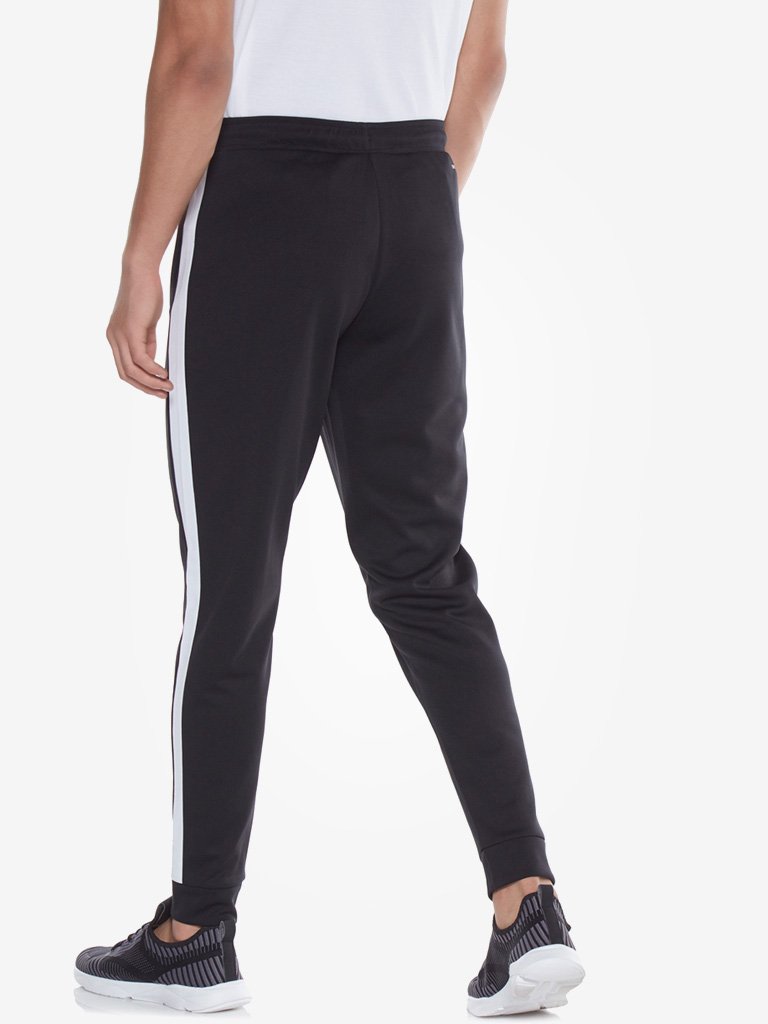 Studiofit Black Panel Detailed Slim Fit Joggers