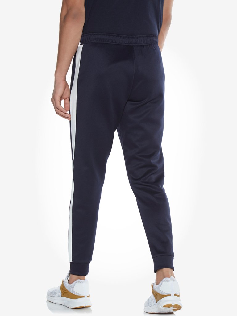 Studiofit Navy Panel Detailed Slim Fit Joggers