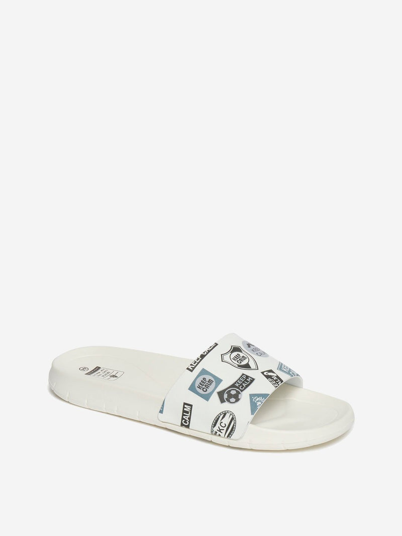 SOLEPLAY White Graffiti Pool Slides