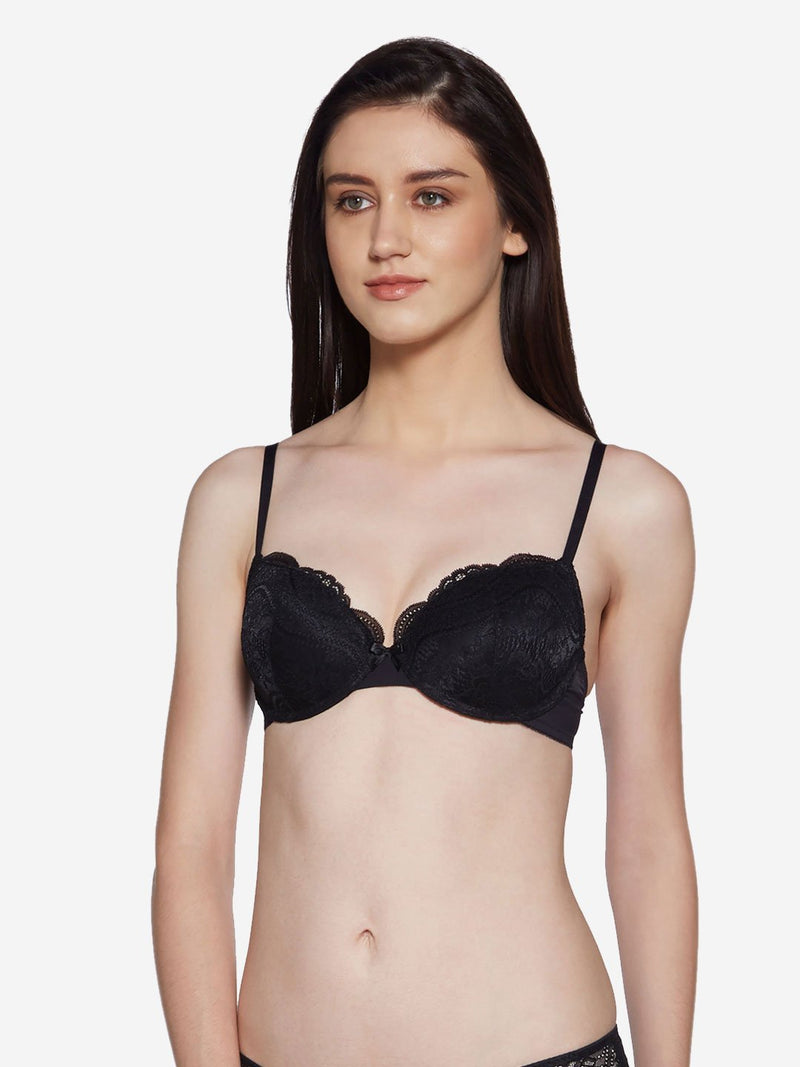 Wunderlove Black Underwired Sunshine Bra