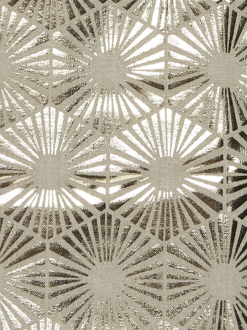 Westside Home Gold Honeycomb Print Pure-Cotton Placemats Set Of Four