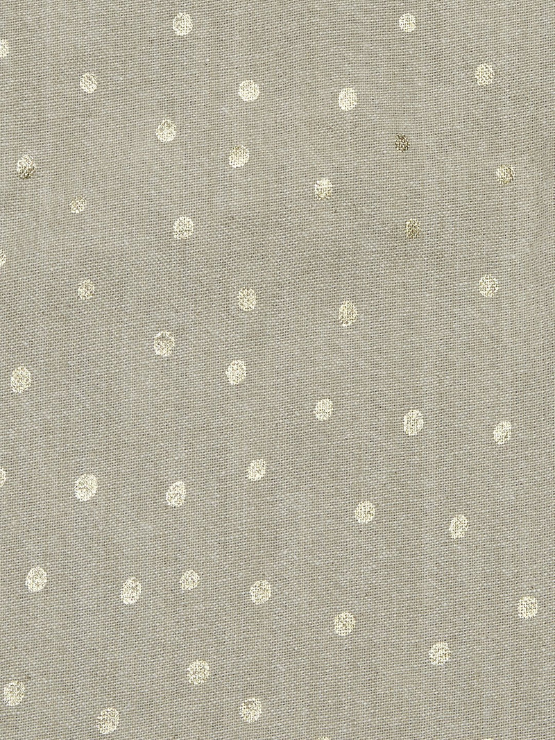 Westside Home Taupe Circular Print Pure-Cotton Placemats Set Of Four