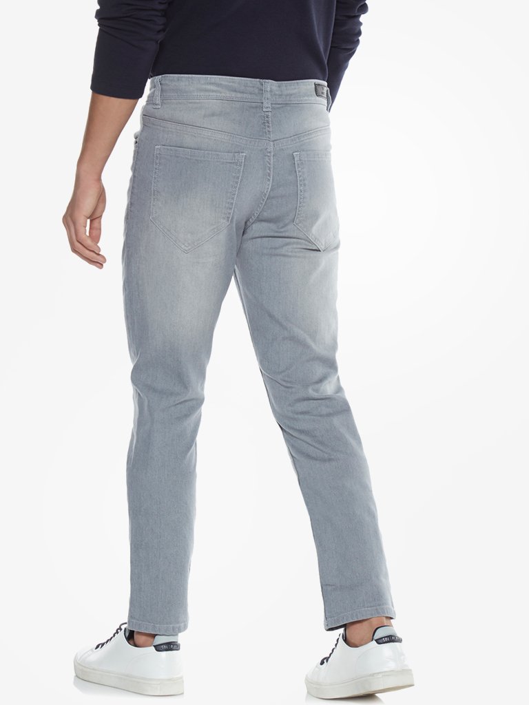 Ascot Light Grey Slim Fit Jeans