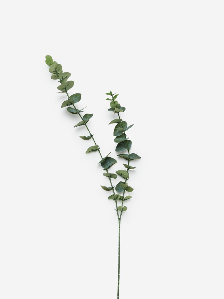 Westside Home Green Artificial Eucalyptus Leaves