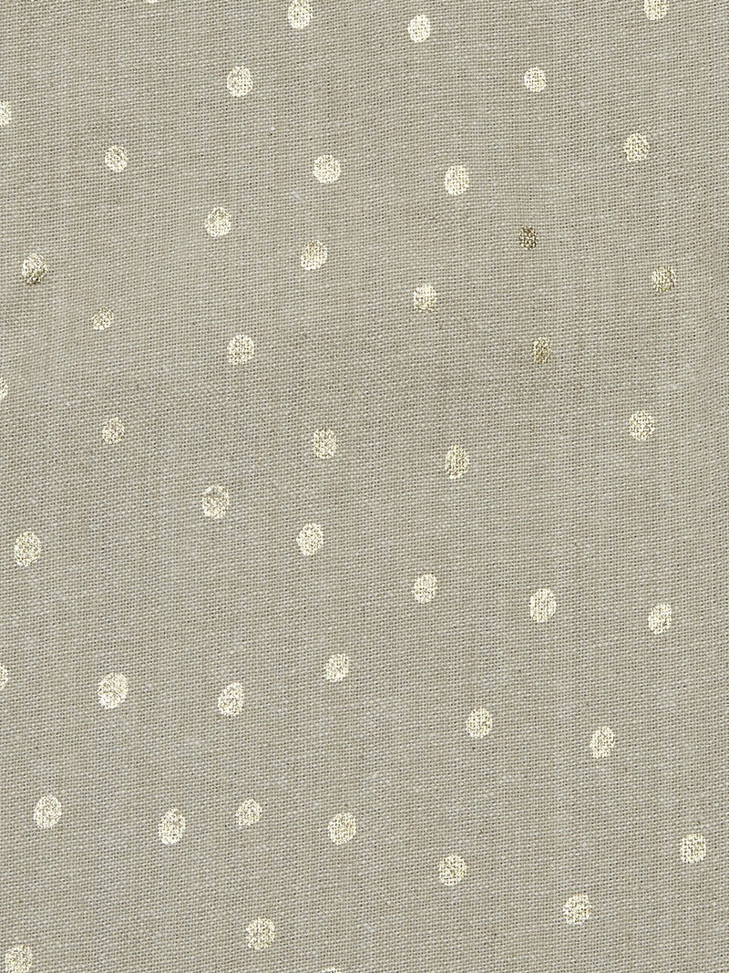 Westside Home Taupe Circular Print Pure-Cotton Napkins Set Of Four