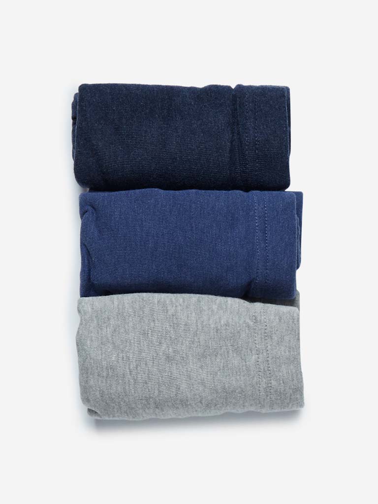 WES Lounge Grey Trunks Set of Three