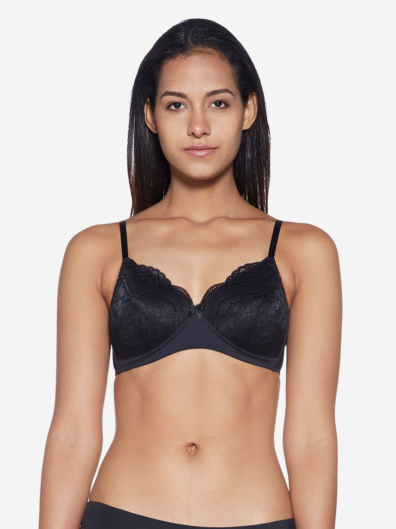 Wunderlove Black Lace Sunshine Bra