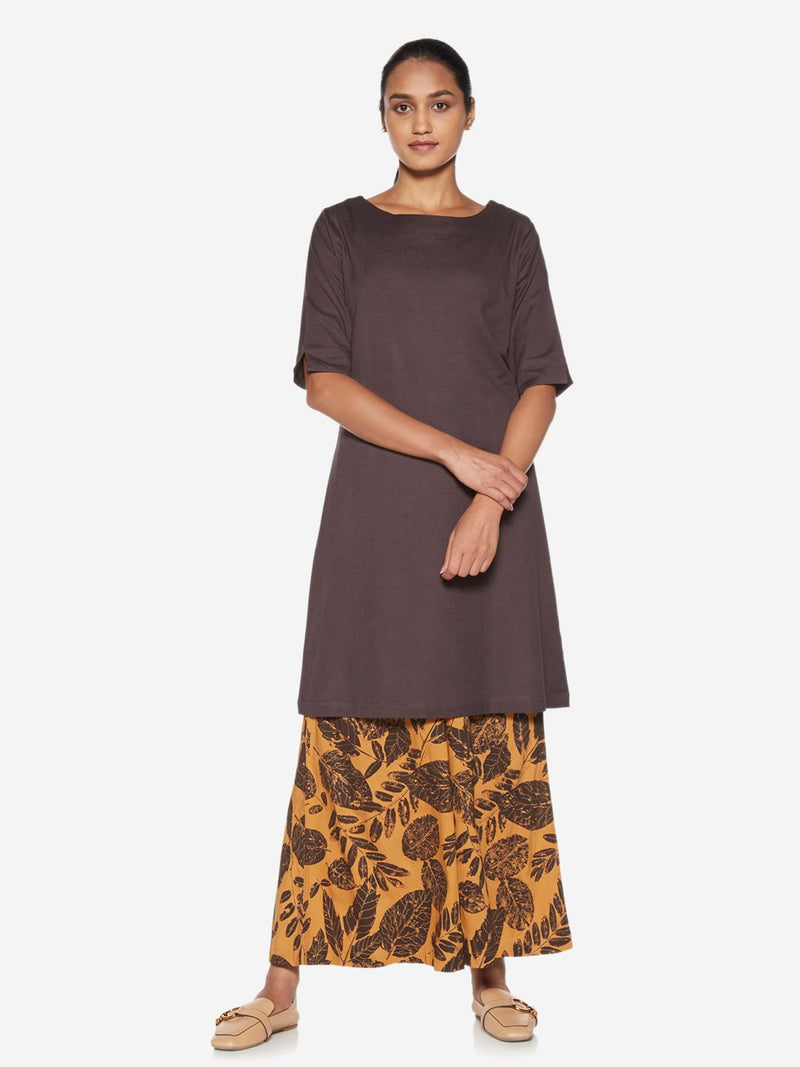 Utsa Charcoal A-line Kurti