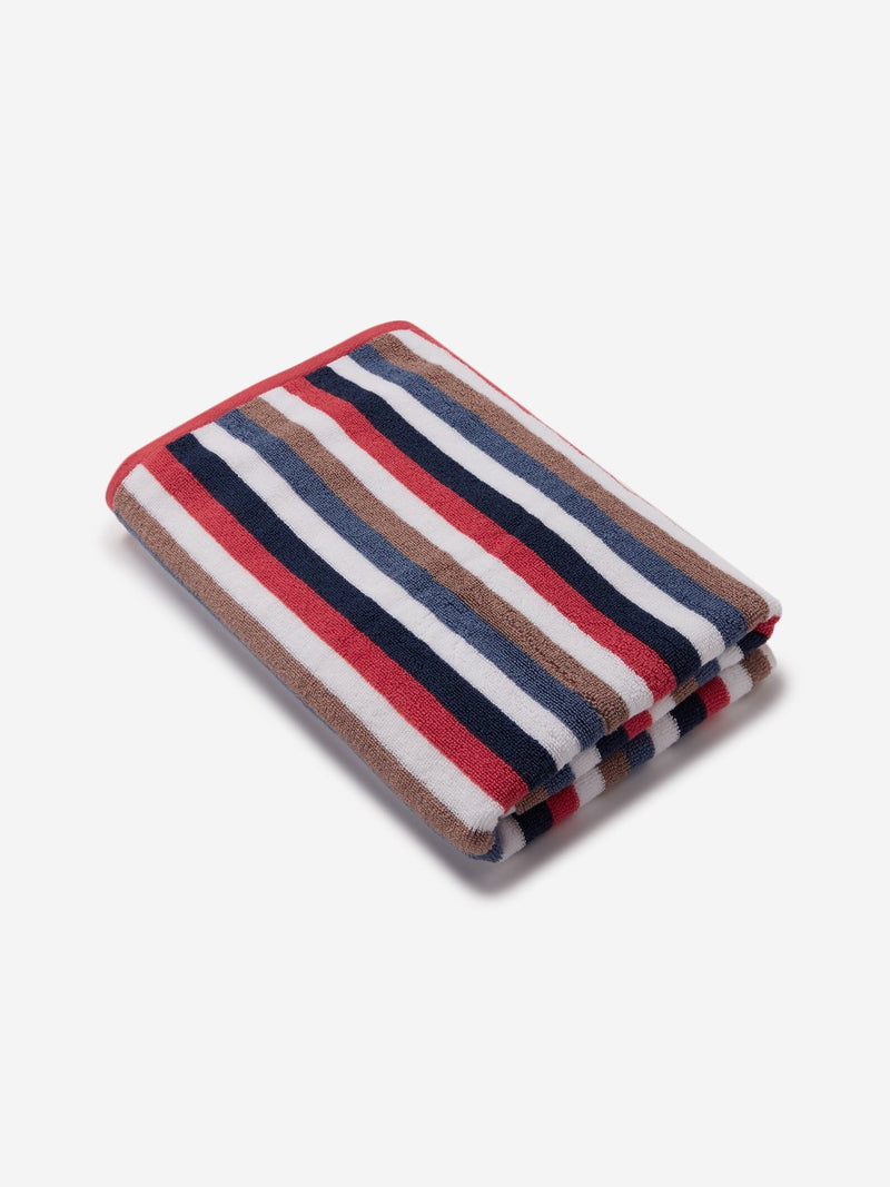 Westside Home Multicolour Striped 500 GSM Bath Towel