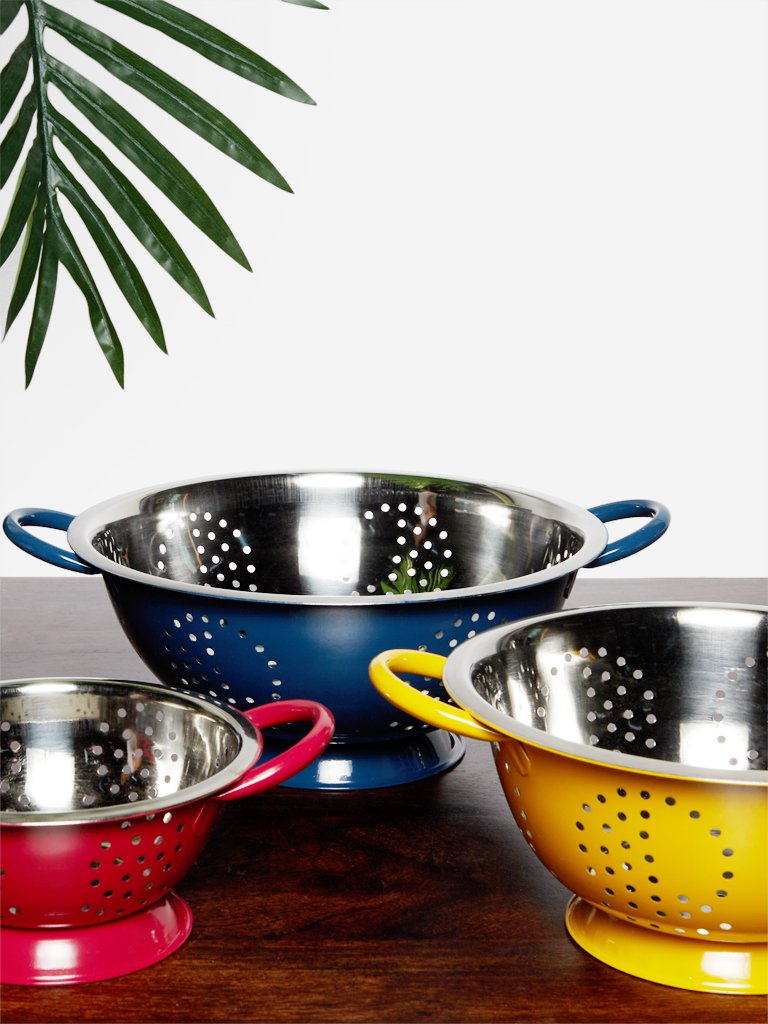 Westside Home Multicolour Colander Set Of Three