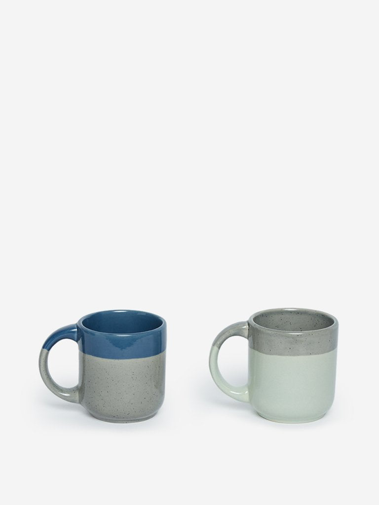 Westside Home Multicolour Ceramic Cups Set of Two