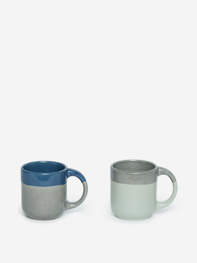 Westside Home Multicolour Ceramic Cups Set of Two