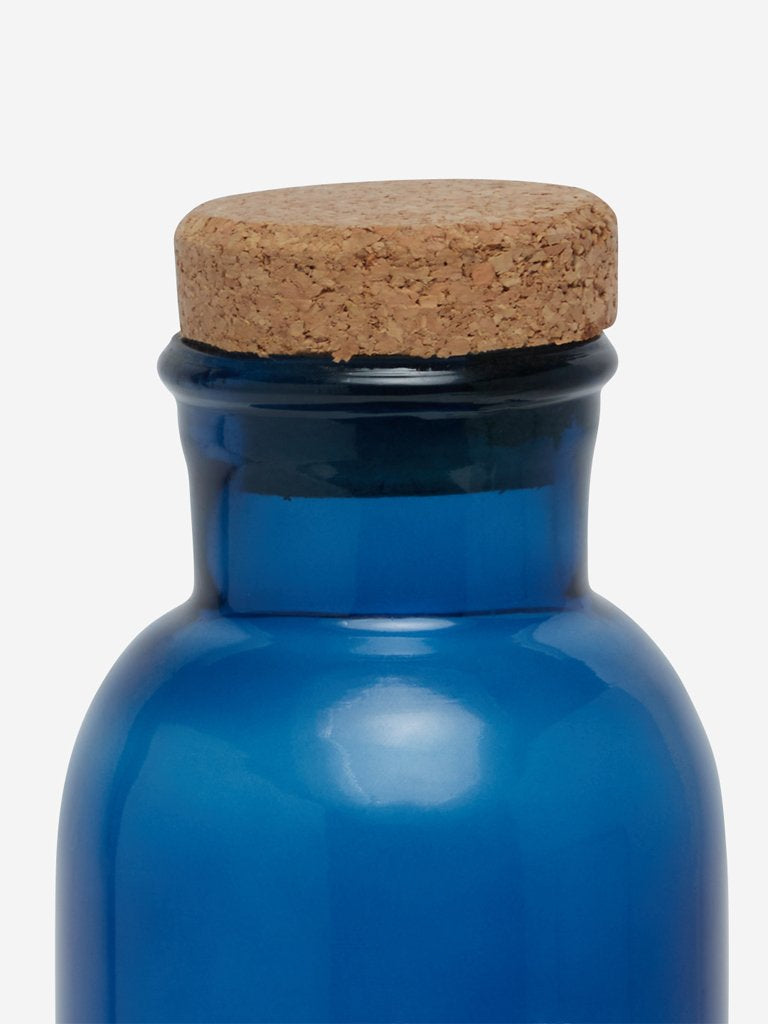 Westside Home Blue 1000ml Glass Bottle