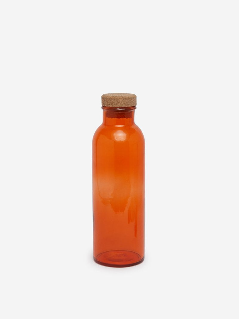 Westside Home Orange 1000ml Glass Bottle
