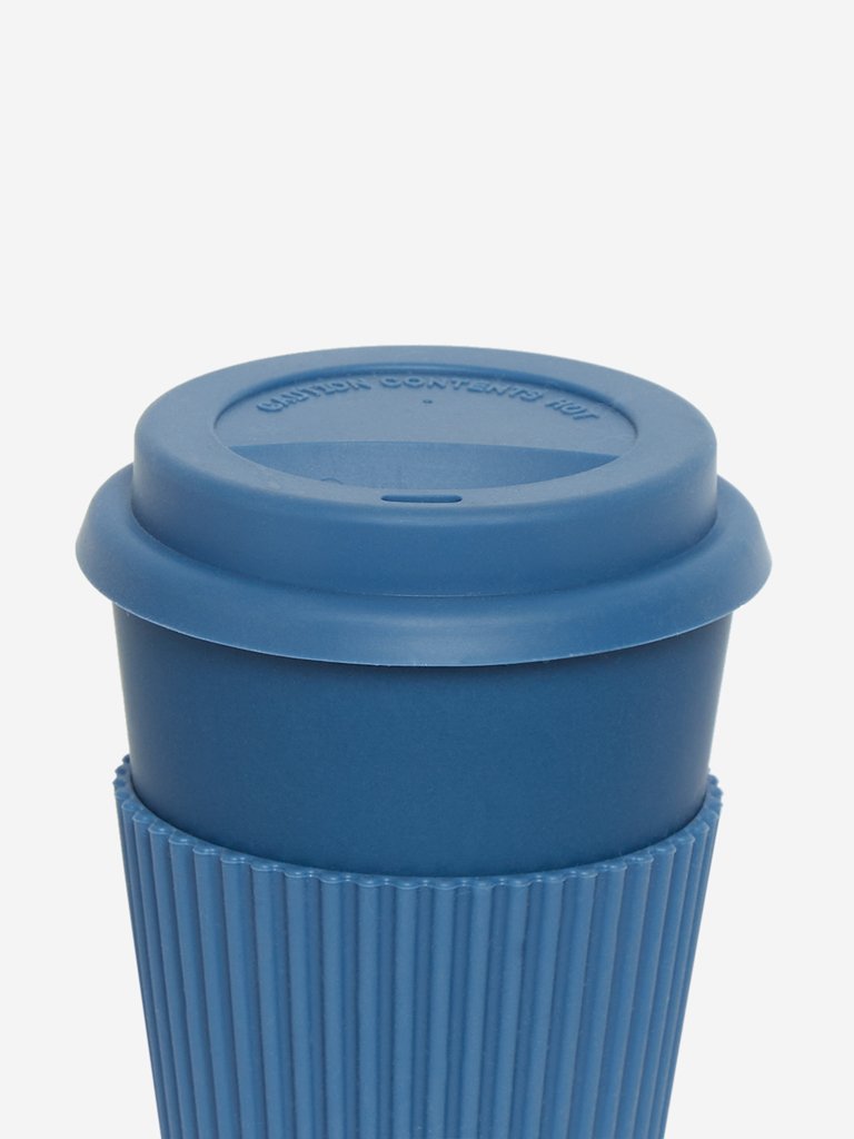 Westside Home Blue Travel Silicone Eco Coffee Mug