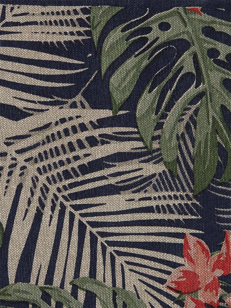 Westside Home Navy Floral Printed Placemats Set Of Four