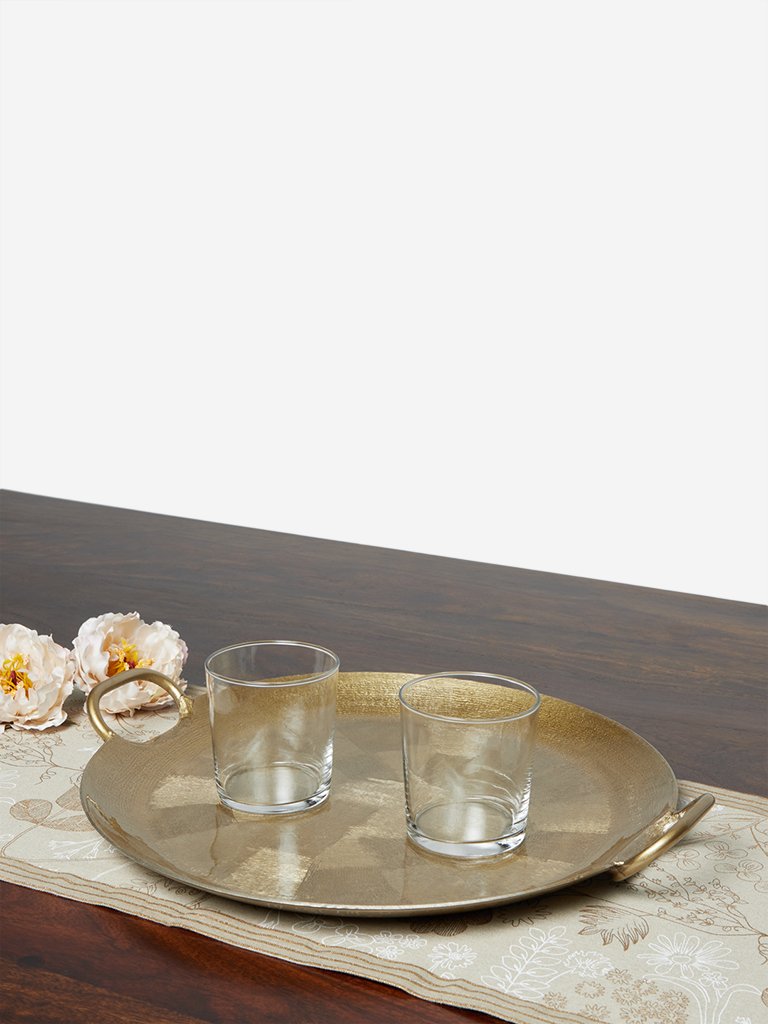 Westside Home Gold Metallic Tray