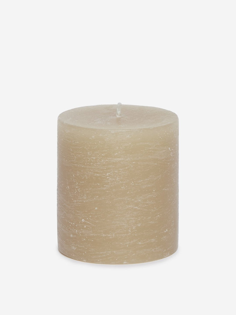 Westside Home Gold Short Pillar Candle