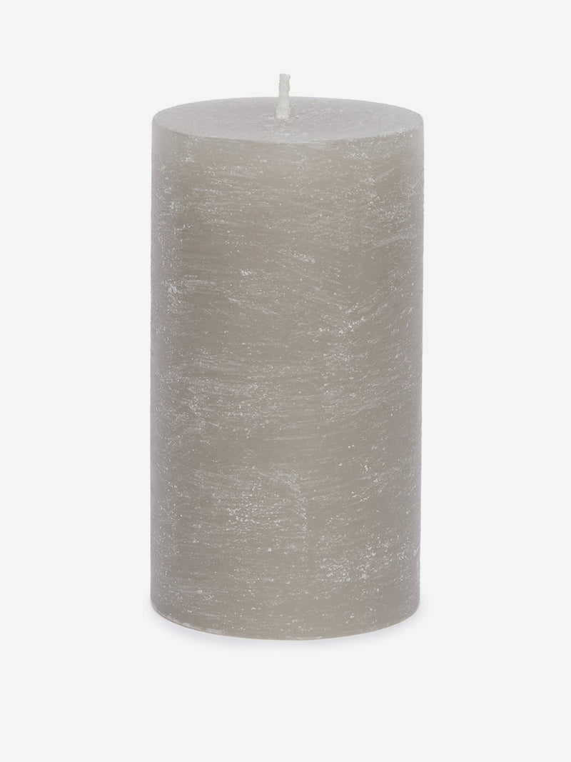Westside Home Grey Pillar Candle